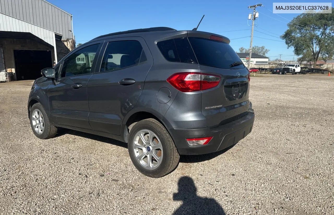 2020 Ford Ecosport Se VIN: MAJ3S2GE1LC337628 Lot: 75438824