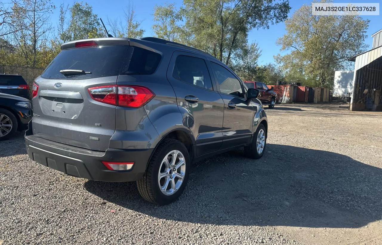 2020 Ford Ecosport Se VIN: MAJ3S2GE1LC337628 Lot: 75438824