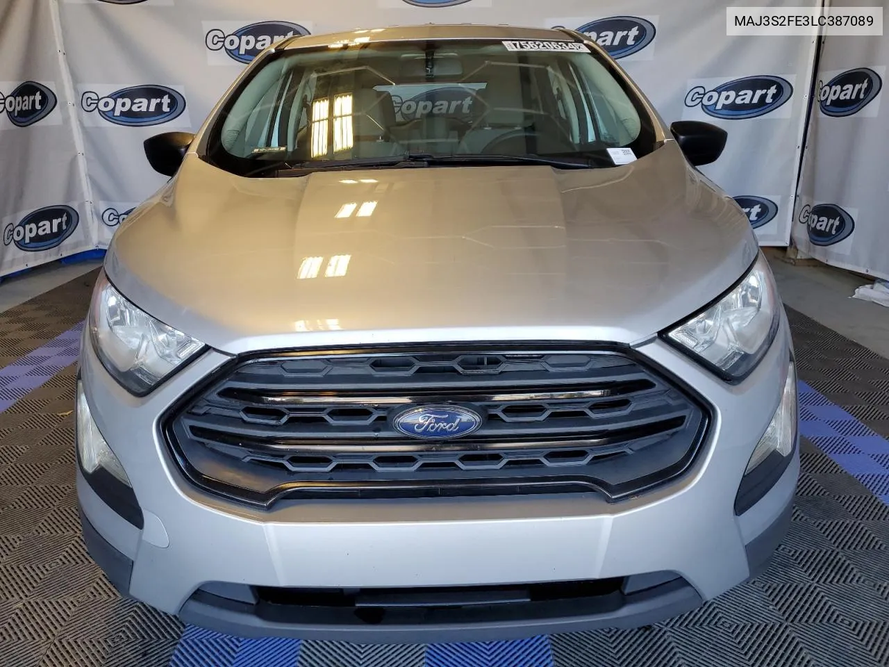 2020 Ford Ecosport S VIN: MAJ3S2FE3LC387089 Lot: 75620634