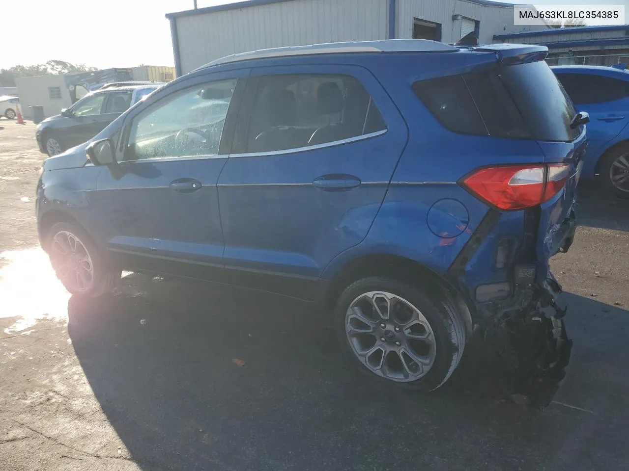 2020 Ford Ecosport Titanium VIN: MAJ6S3KL8LC354385 Lot: 75707774