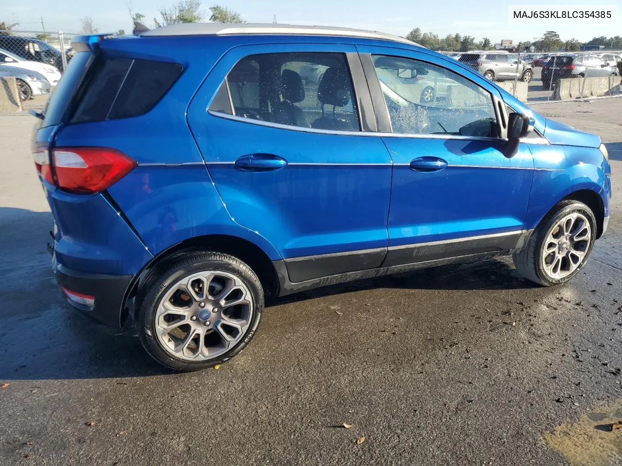 2020 Ford Ecosport Titanium VIN: MAJ6S3KL8LC354385 Lot: 75707774