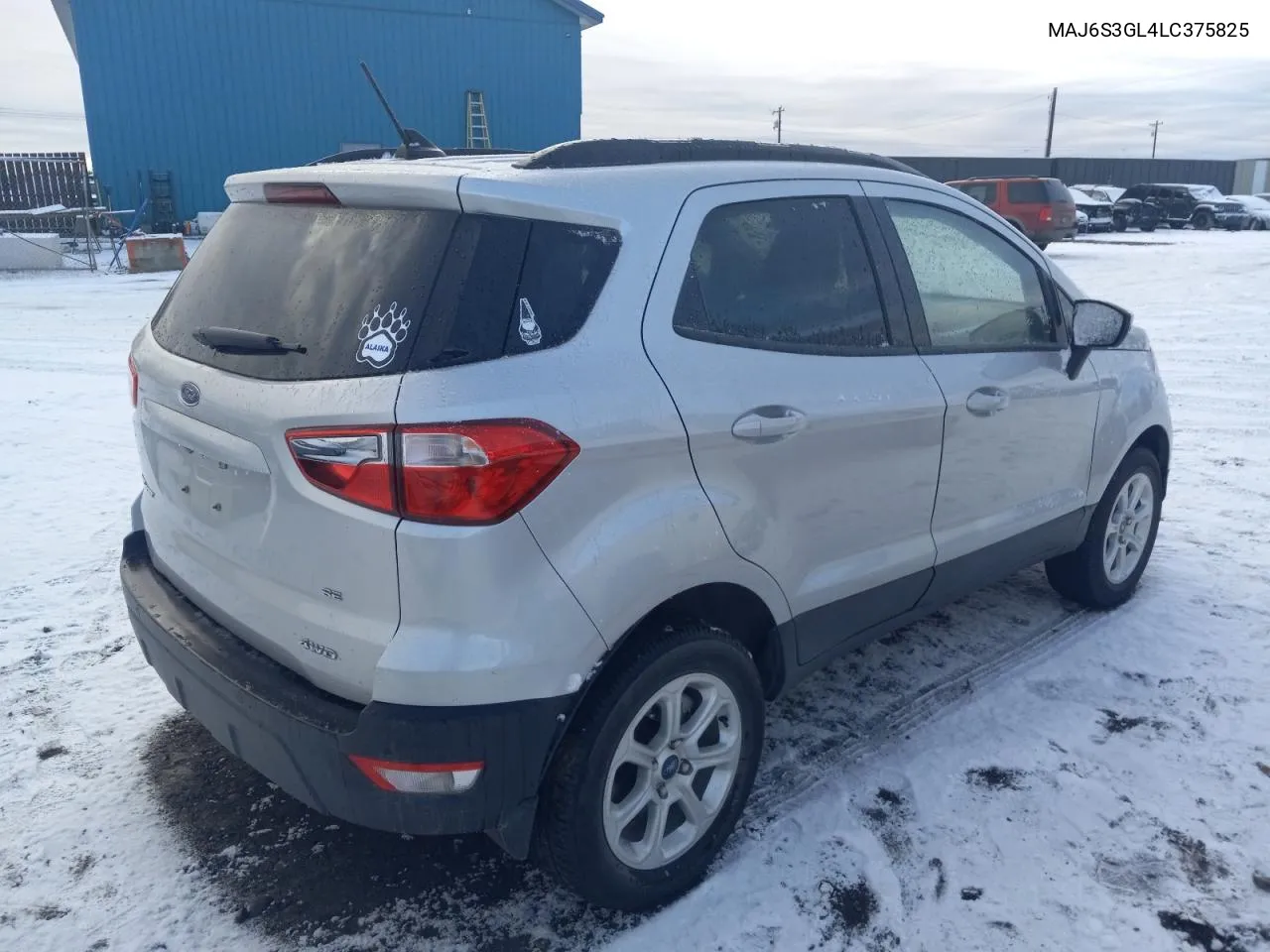 2020 Ford Ecosport Se VIN: MAJ6S3GL4LC375825 Lot: 76107864