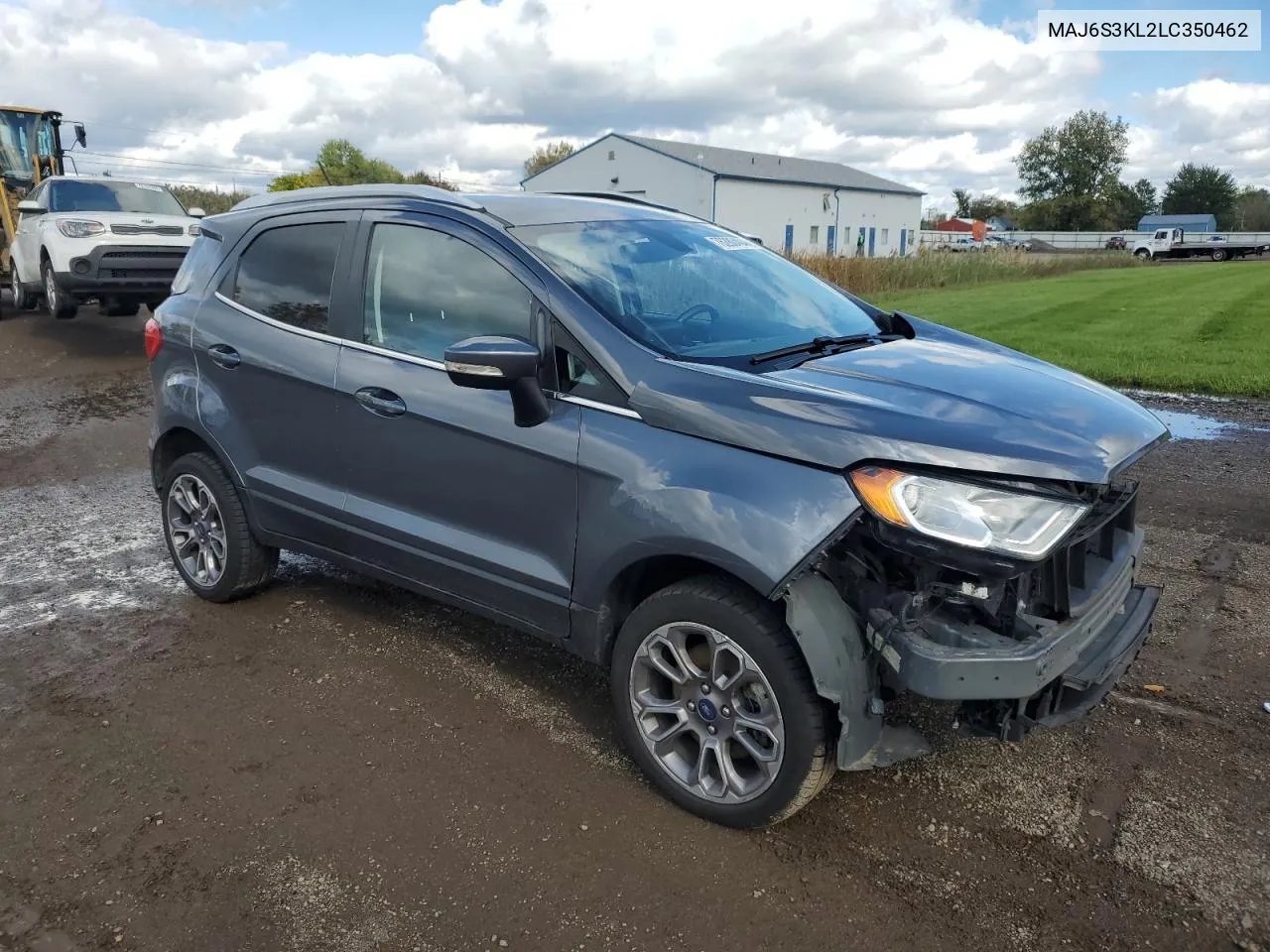 2020 Ford Ecosport Titanium VIN: MAJ6S3KL2LC350462 Lot: 76280404