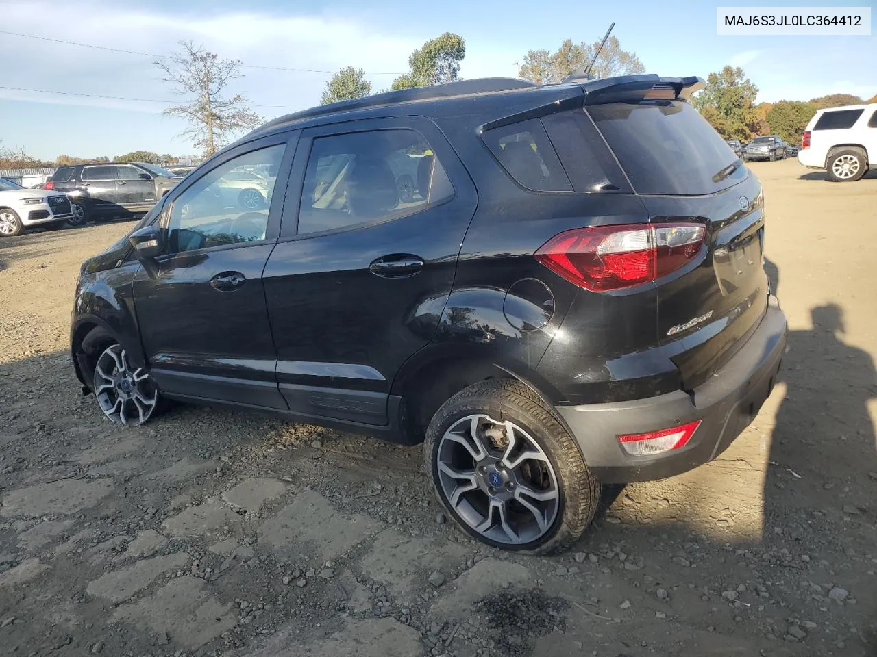 2020 Ford Ecosport Ses VIN: MAJ6S3JL0LC364412 Lot: 76445604