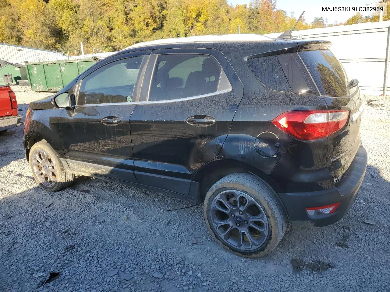 2020 Ford Ecosport Titanium VIN: MAJ6S3KL9LC382969 Lot: 76558294