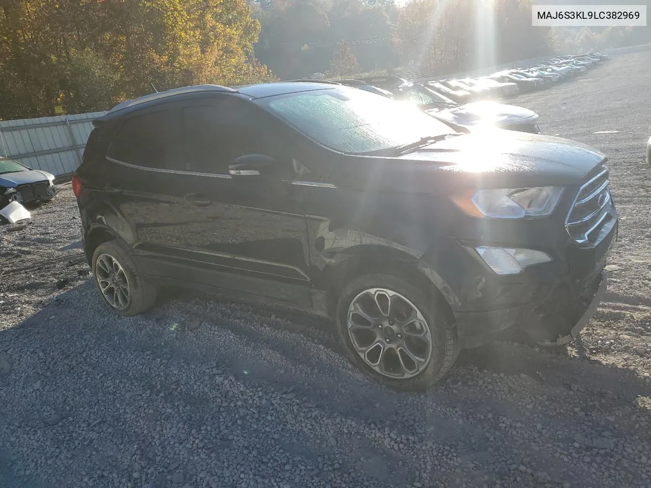 2020 Ford Ecosport Titanium VIN: MAJ6S3KL9LC382969 Lot: 76558294