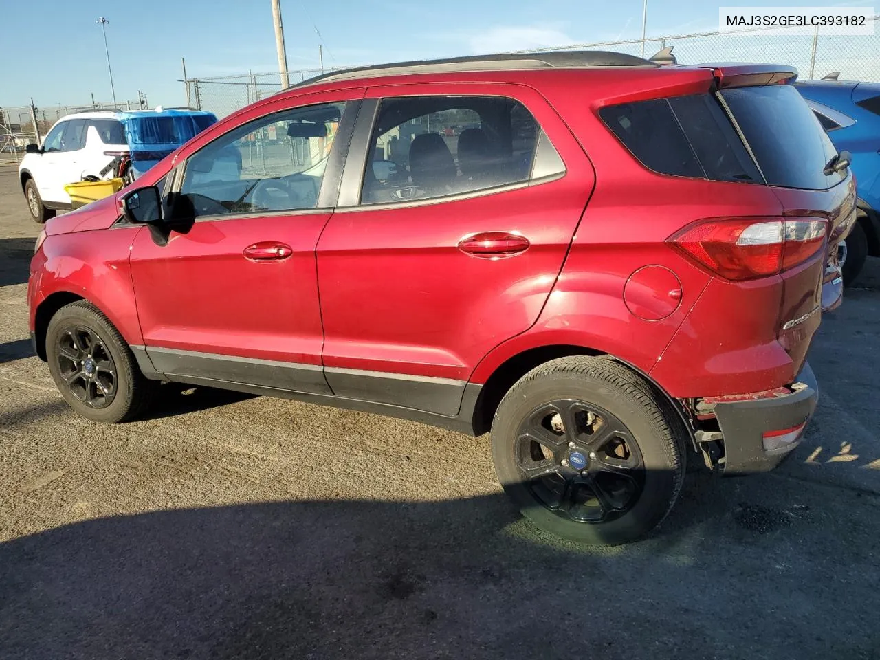 2020 Ford Ecosport Se VIN: MAJ3S2GE3LC393182 Lot: 76920024