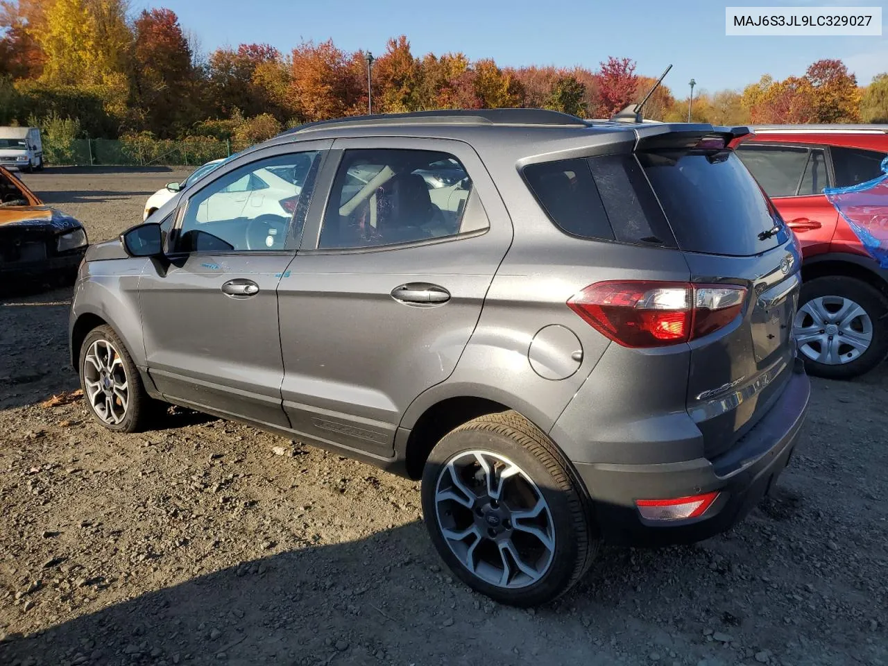 2020 Ford Ecosport Ses VIN: MAJ6S3JL9LC329027 Lot: 76924214