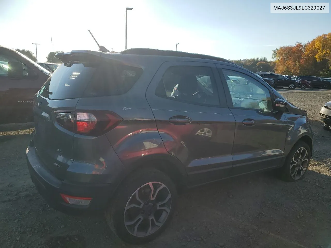 2020 Ford Ecosport Ses VIN: MAJ6S3JL9LC329027 Lot: 76924214