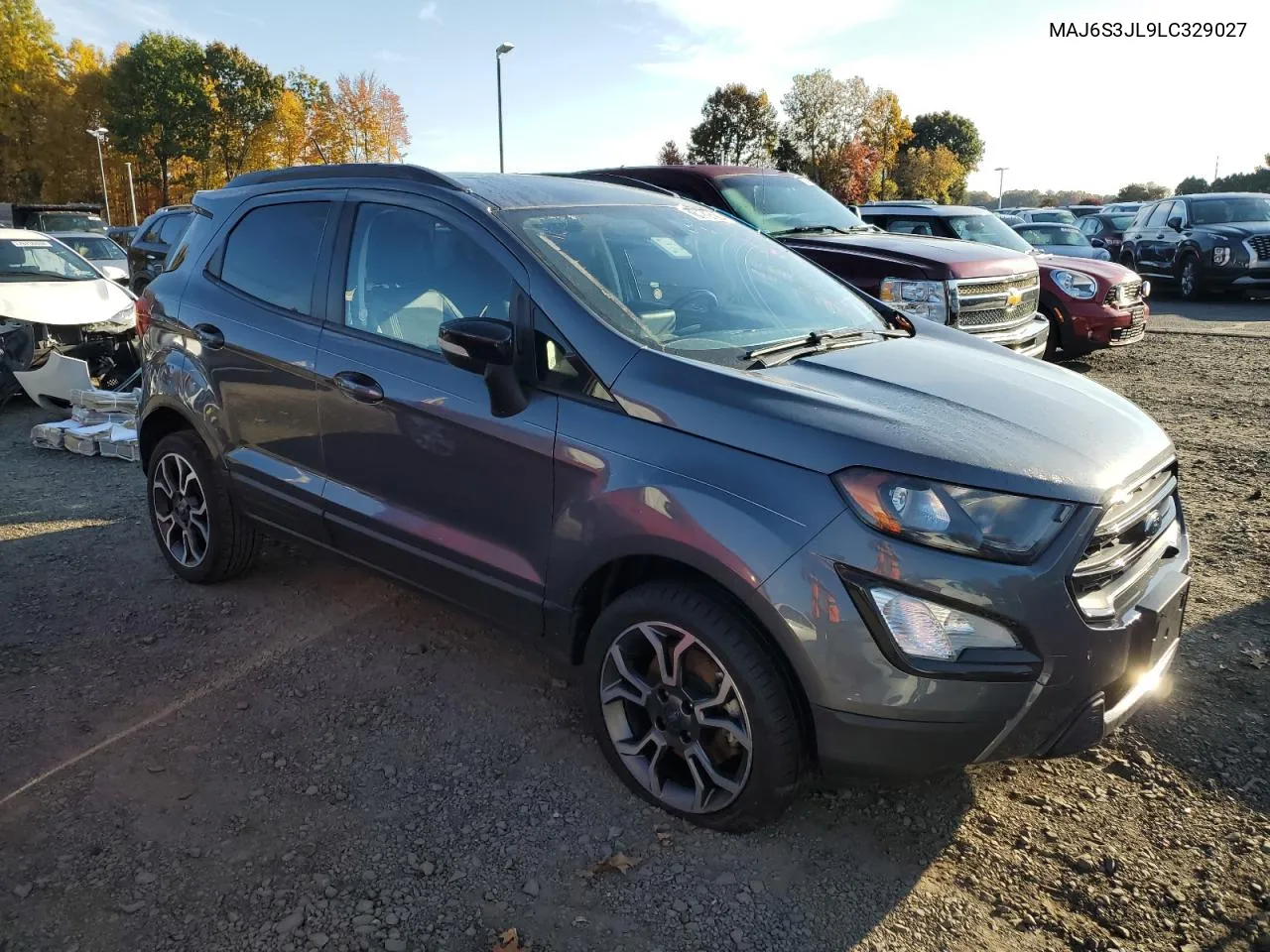 2020 Ford Ecosport Ses VIN: MAJ6S3JL9LC329027 Lot: 76924214