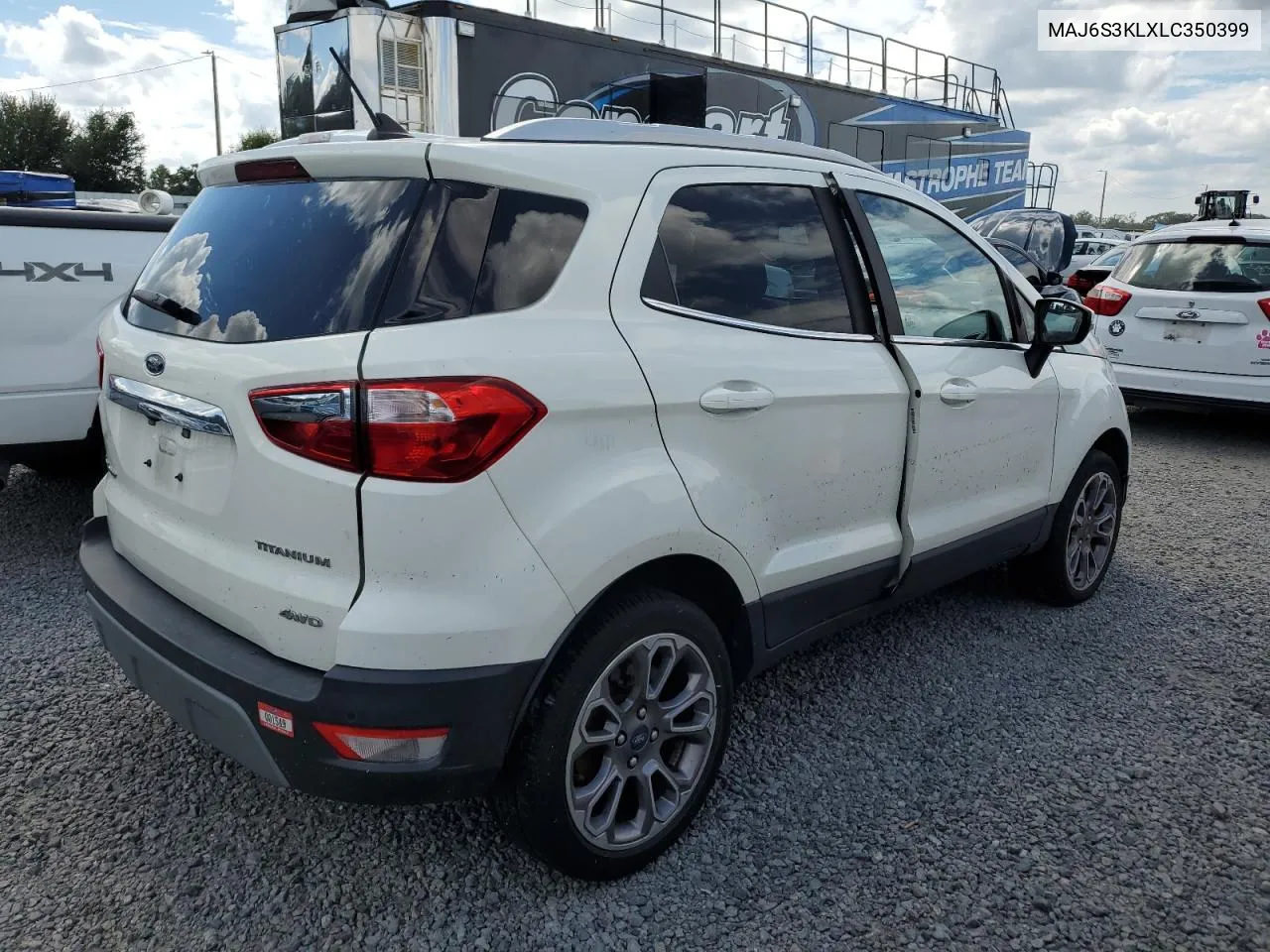 2020 Ford Ecosport Titanium VIN: MAJ6S3KLXLC350399 Lot: 77041364