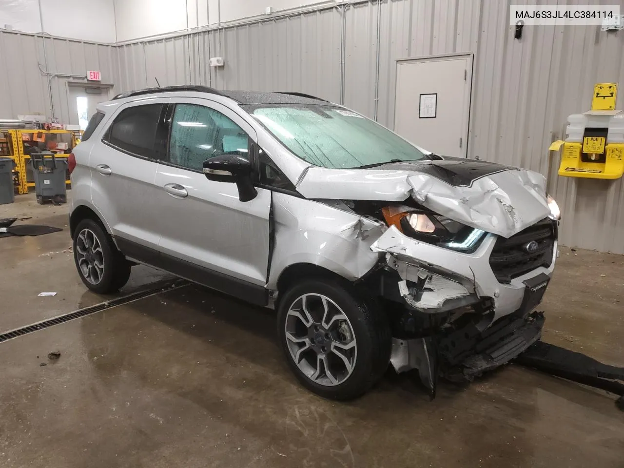 2020 Ford Ecosport Ses VIN: MAJ6S3JL4LC384114 Lot: 77091424