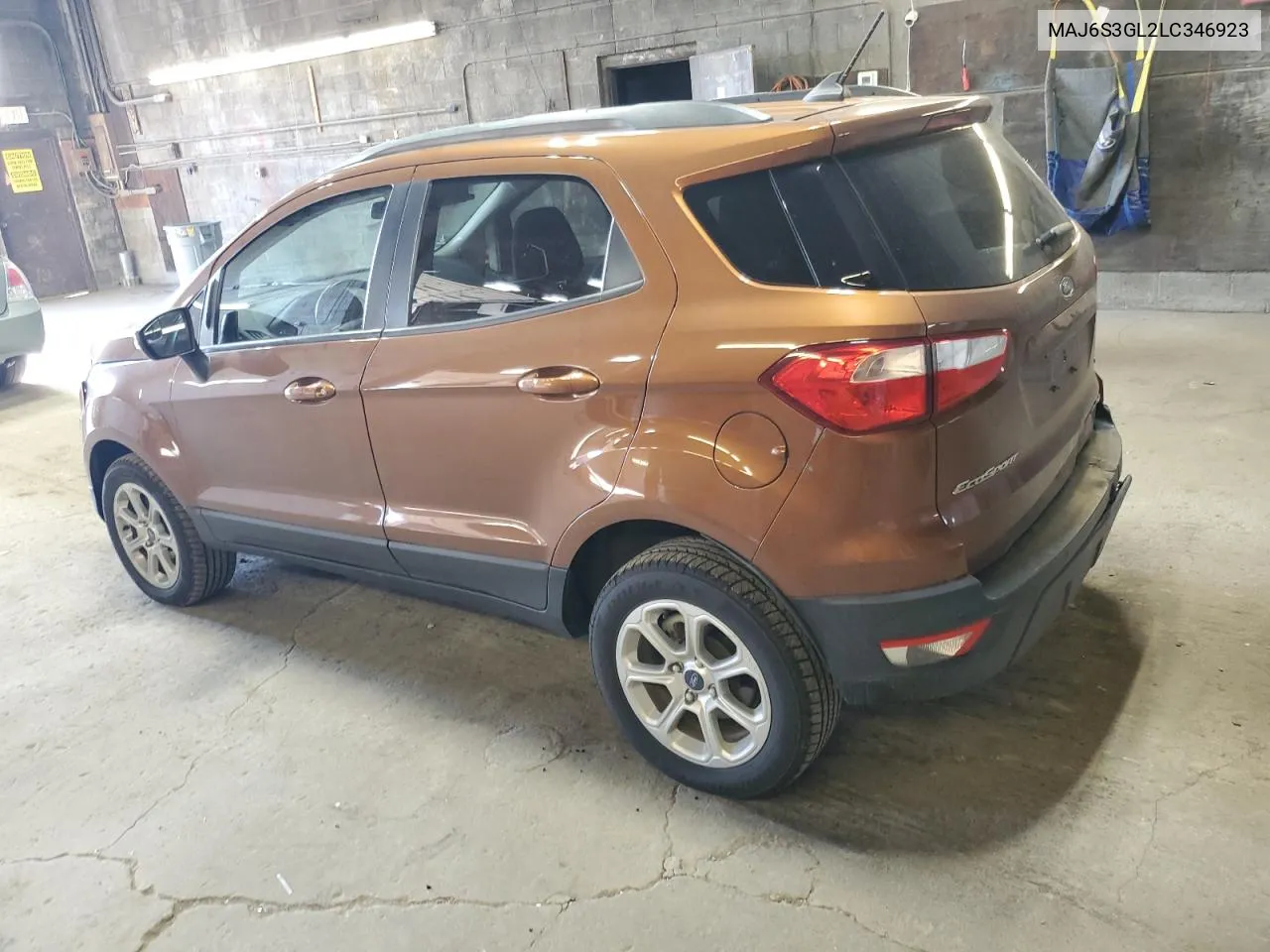 2020 Ford Ecosport Se VIN: MAJ6S3GL2LC346923 Lot: 77209354