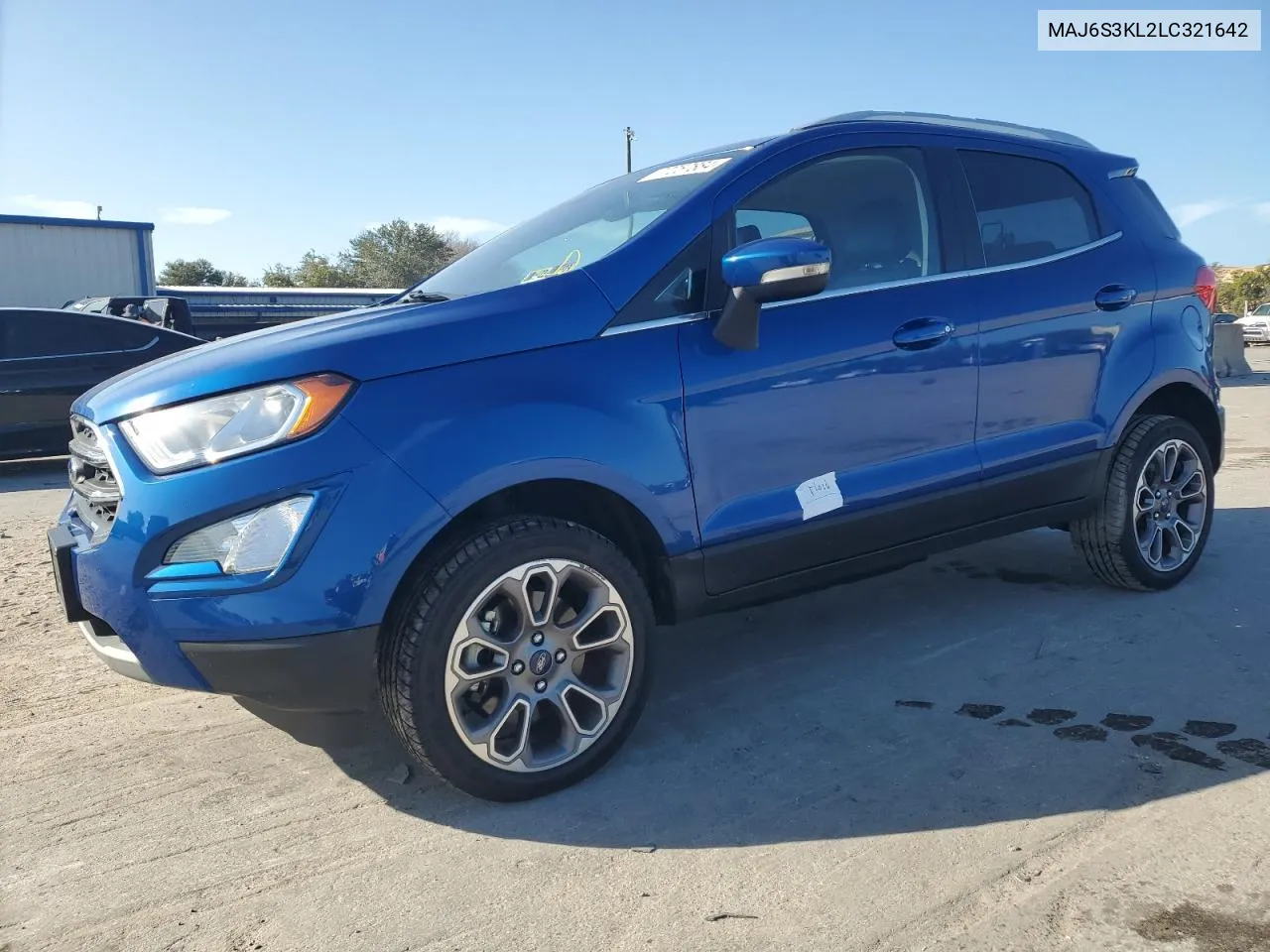 2020 Ford Ecosport Titanium VIN: MAJ6S3KL2LC321642 Lot: 77257884