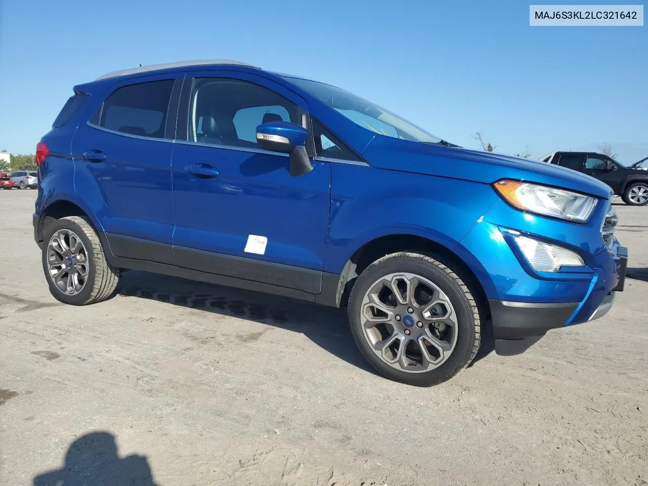 2020 Ford Ecosport Titanium VIN: MAJ6S3KL2LC321642 Lot: 77257884