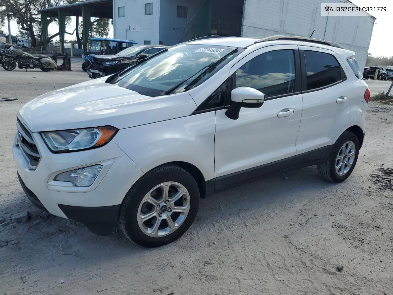 2020 Ford Ecosport Se VIN: MAJ3S2GE3LC331779 Lot: 77261004