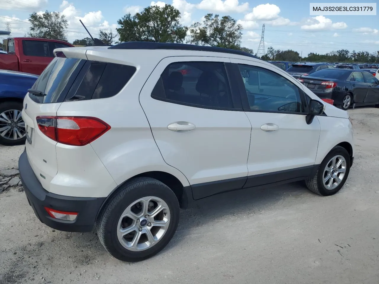 2020 Ford Ecosport Se VIN: MAJ3S2GE3LC331779 Lot: 77261004