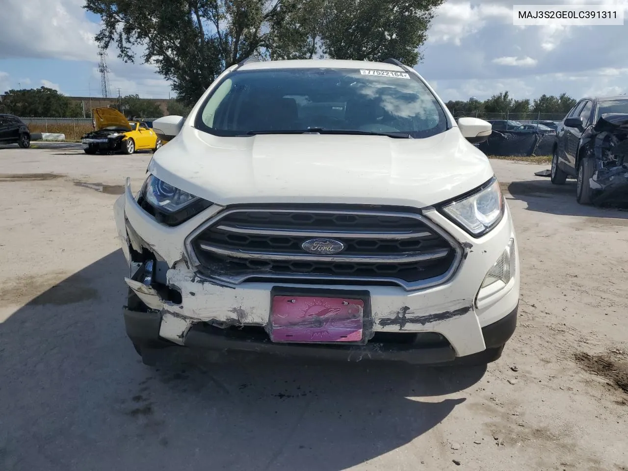 MAJ3S2GE0LC391311 2020 Ford Ecosport Se