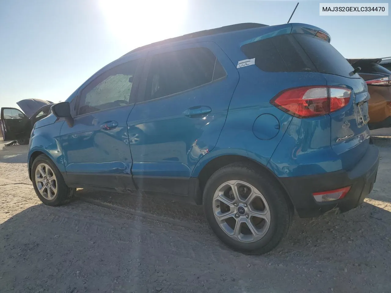 2020 Ford Ecosport Se VIN: MAJ3S2GEXLC334470 Lot: 77882874