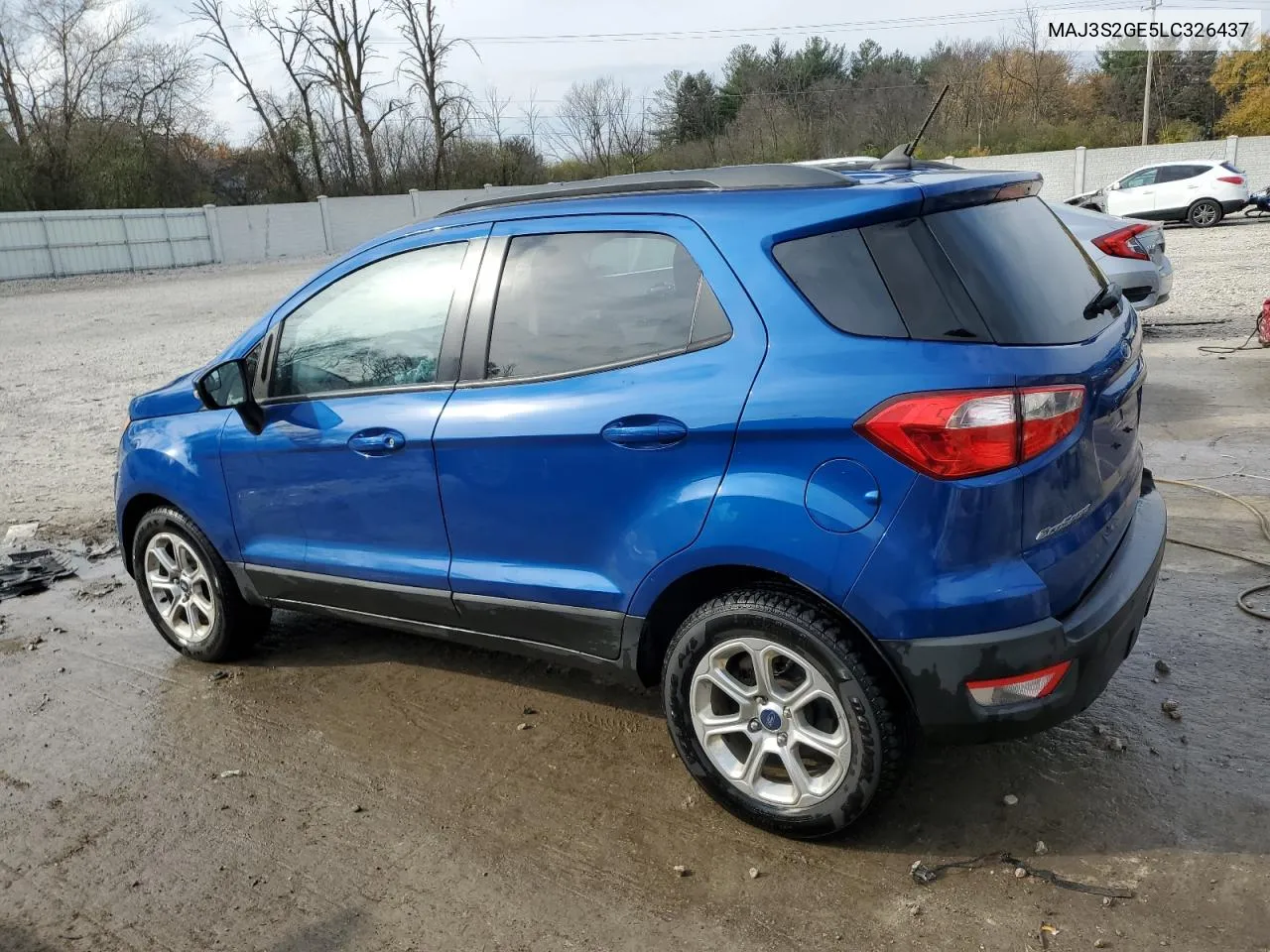 2020 Ford Ecosport Se VIN: MAJ3S2GE5LC326437 Lot: 77984554