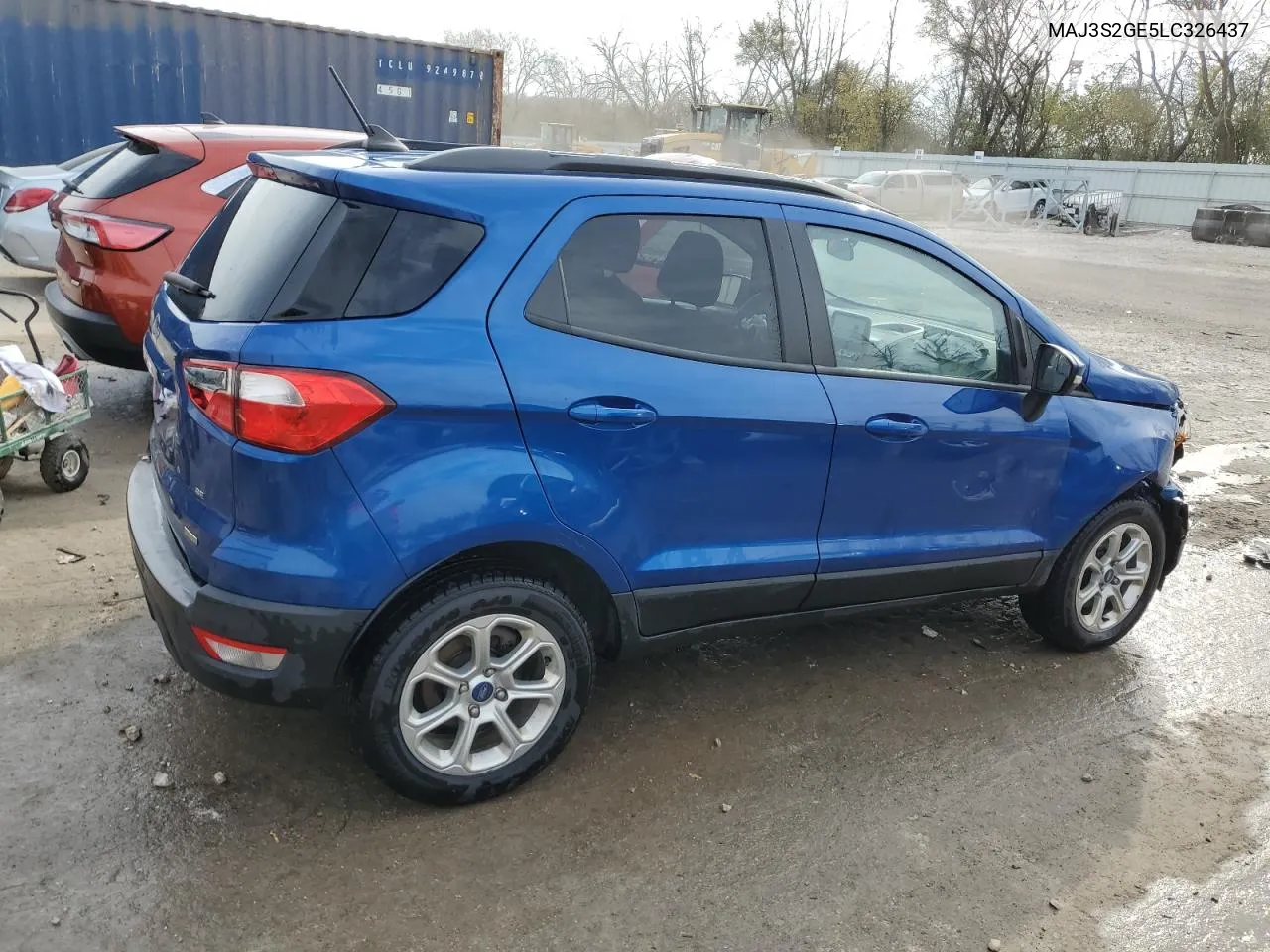 2020 Ford Ecosport Se VIN: MAJ3S2GE5LC326437 Lot: 77984554