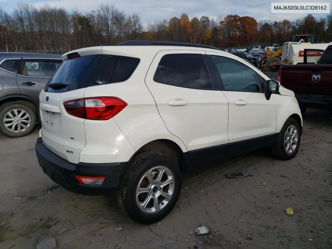 2020 Ford Ecosport Se VIN: MAJ6S3GL0LC328162 Lot: 78001634