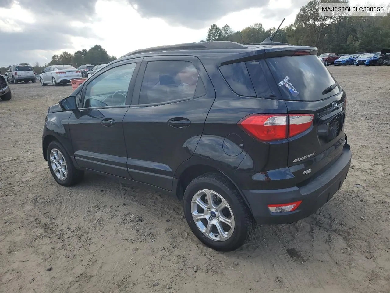 2020 Ford Ecosport Se VIN: MAJ6S3GL0LC330655 Lot: 78105994