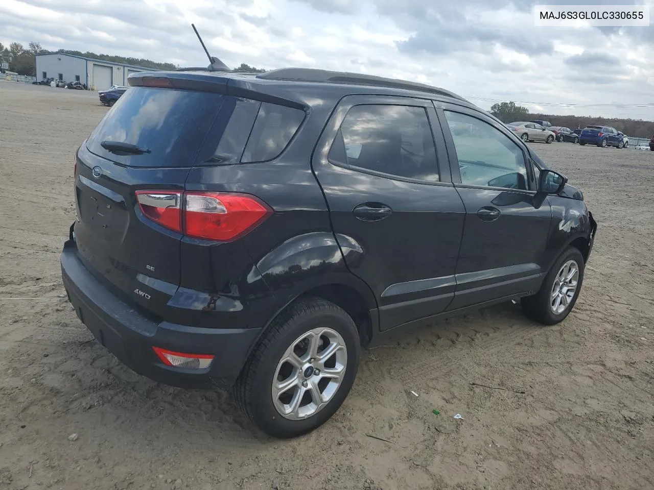 2020 Ford Ecosport Se VIN: MAJ6S3GL0LC330655 Lot: 78105994