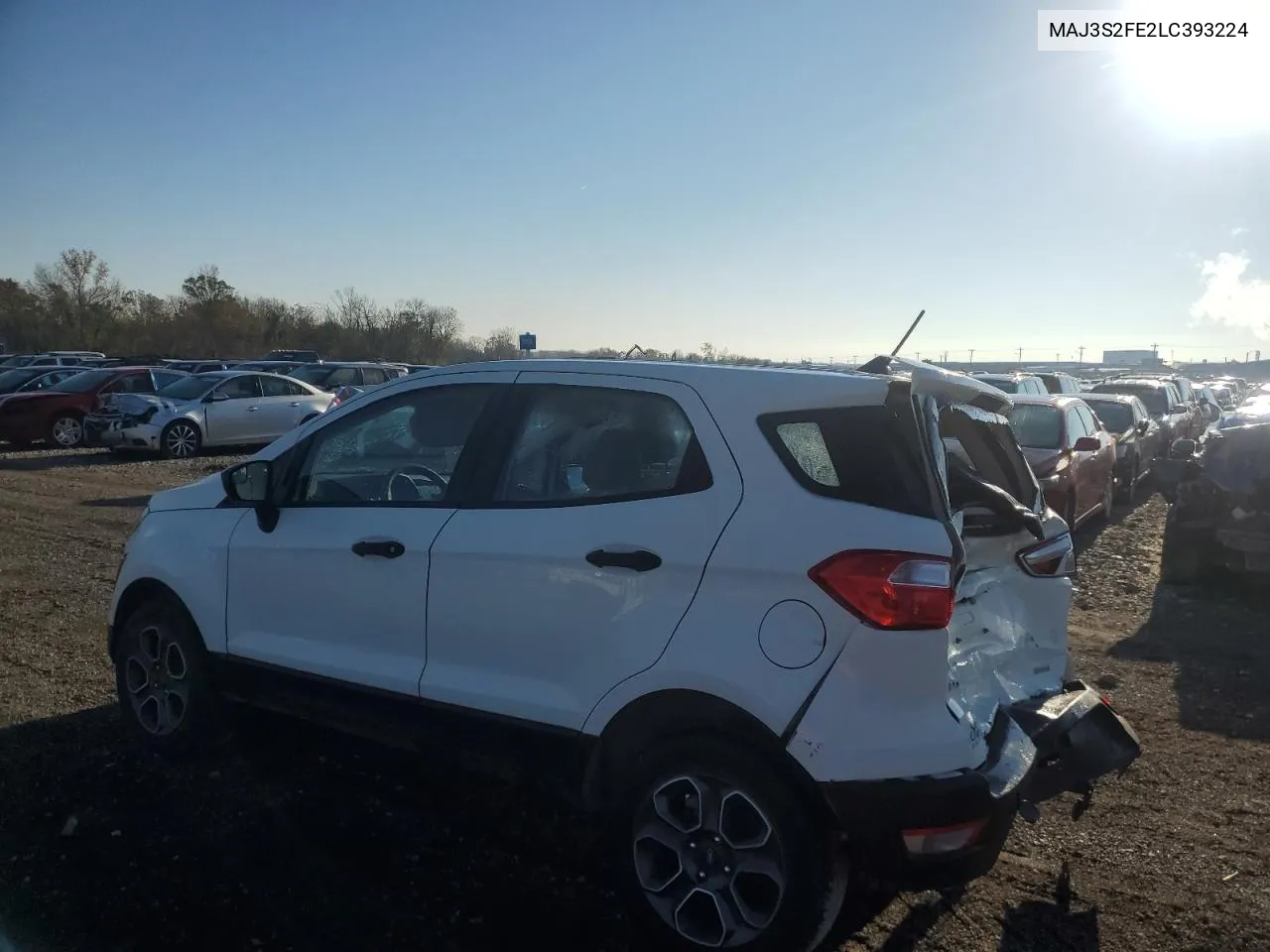 2020 Ford Ecosport S VIN: MAJ3S2FE2LC393224 Lot: 78327894