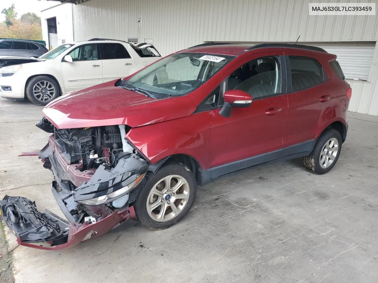 2020 Ford Ecosport Se VIN: MAJ6S3GL7LC393459 Lot: 78803164