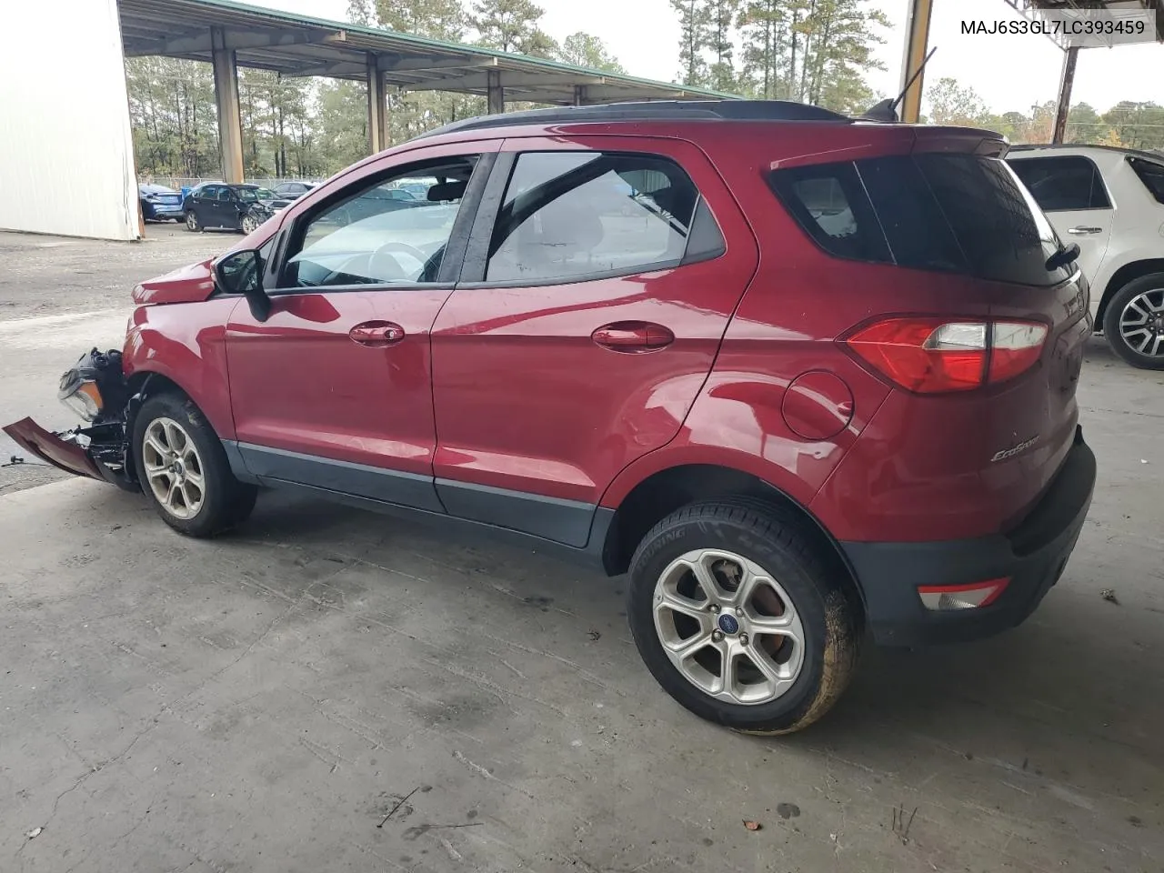 2020 Ford Ecosport Se VIN: MAJ6S3GL7LC393459 Lot: 78803164