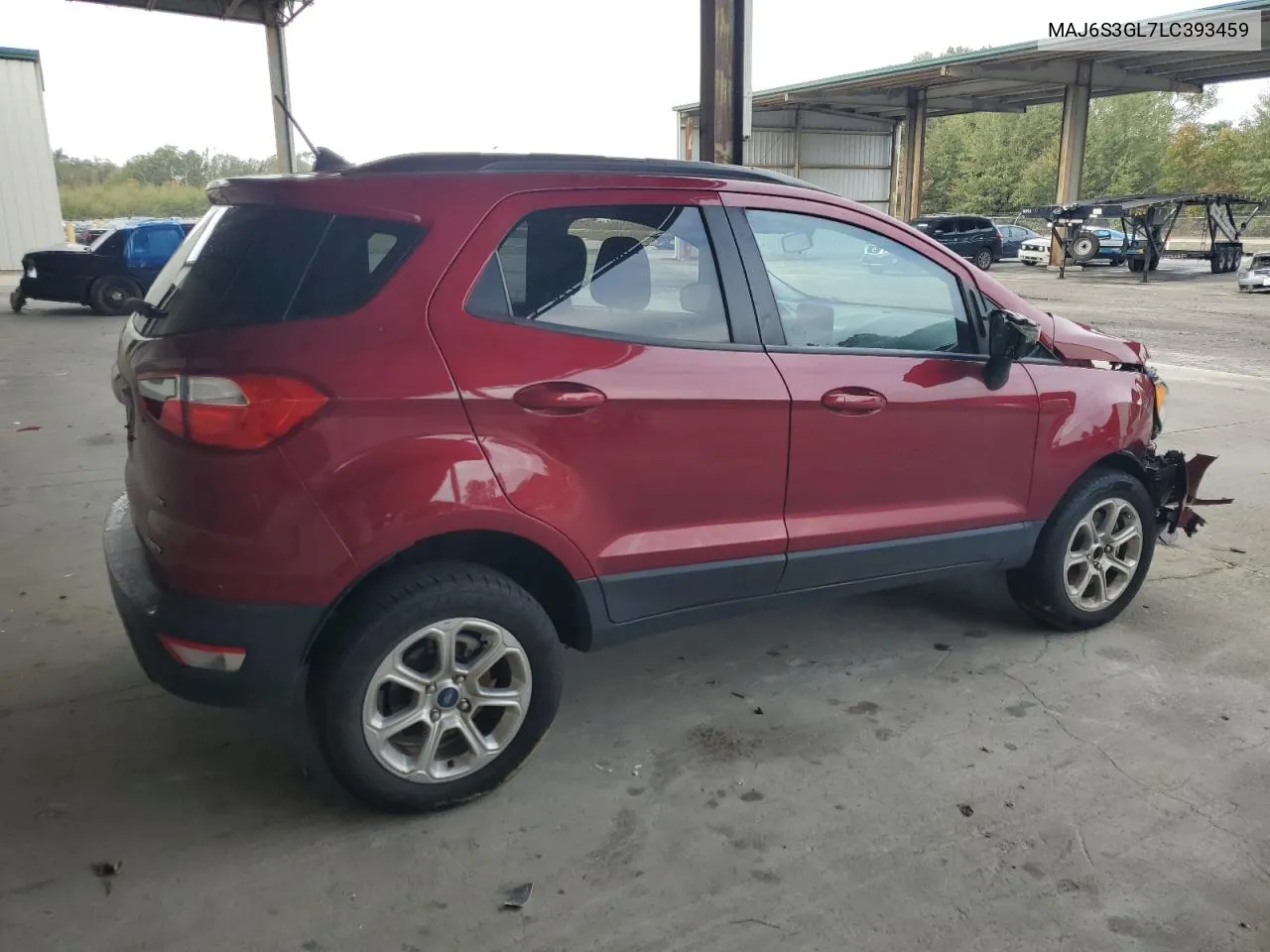 2020 Ford Ecosport Se VIN: MAJ6S3GL7LC393459 Lot: 78803164