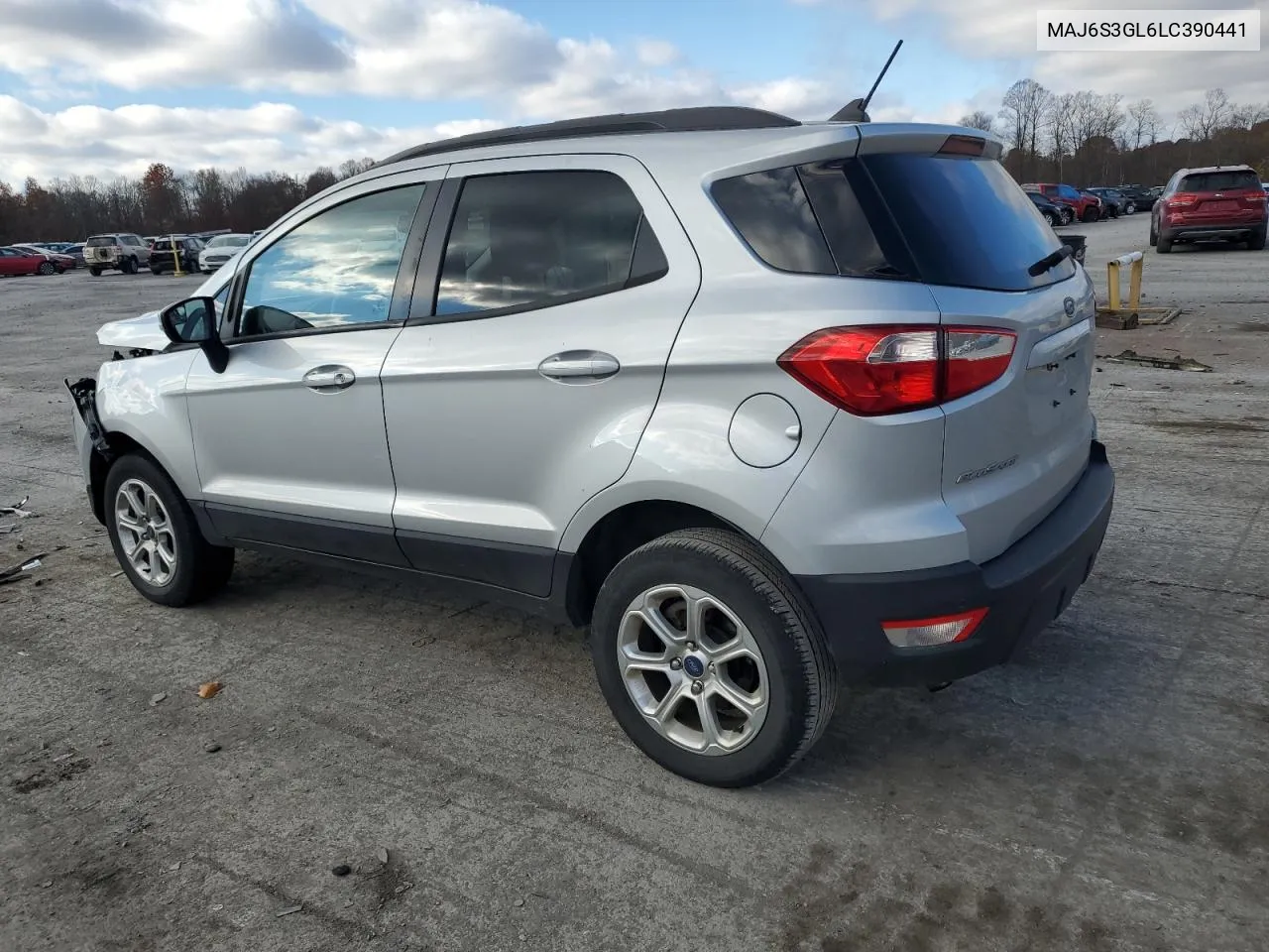 MAJ6S3GL6LC390441 2020 Ford Ecosport Se