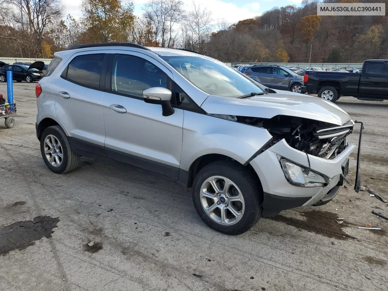 2020 Ford Ecosport Se VIN: MAJ6S3GL6LC390441 Lot: 78809514