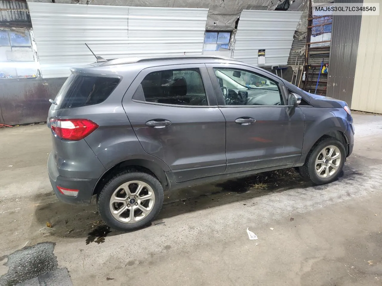 2020 Ford Ecosport Se VIN: MAJ6S3GL7LC348540 Lot: 78891744