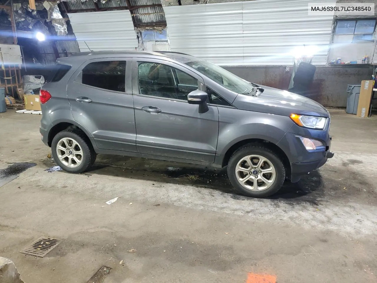 2020 Ford Ecosport Se VIN: MAJ6S3GL7LC348540 Lot: 78891744