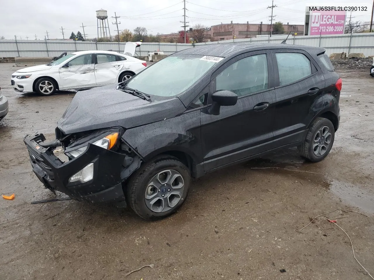 2020 Ford Ecosport S VIN: MAJ6S3FL2LC390132 Lot: 79003144