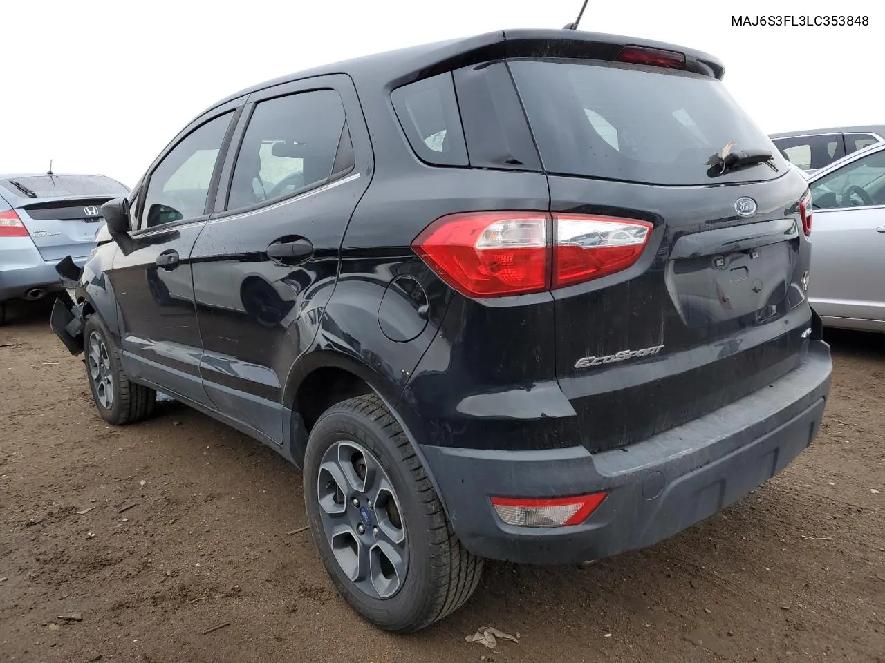 2020 Ford Ecosport S VIN: MAJ6S3FL3LC353848 Lot: 79224154