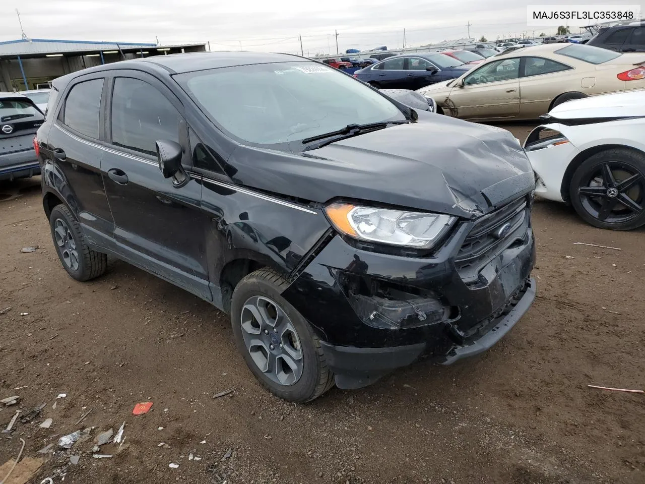 2020 Ford Ecosport S VIN: MAJ6S3FL3LC353848 Lot: 79224154