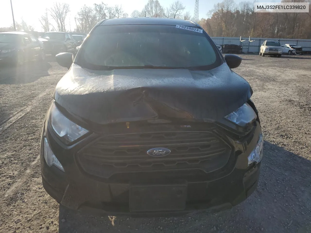 2020 Ford Ecosport S VIN: MAJ3S2FE1LC339820 Lot: 79248024