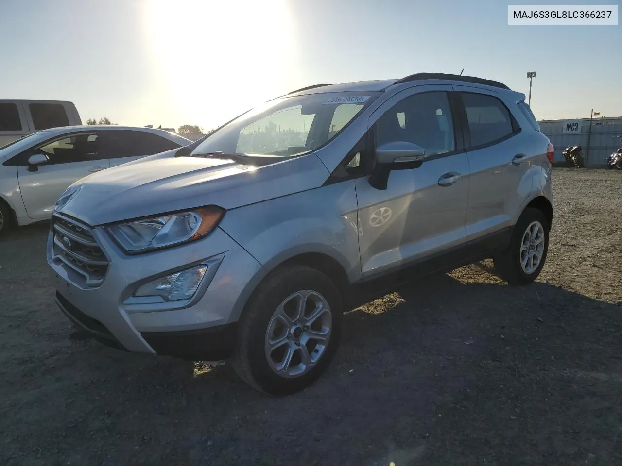 2020 Ford Ecosport Se VIN: MAJ6S3GL8LC366237 Lot: 79572634