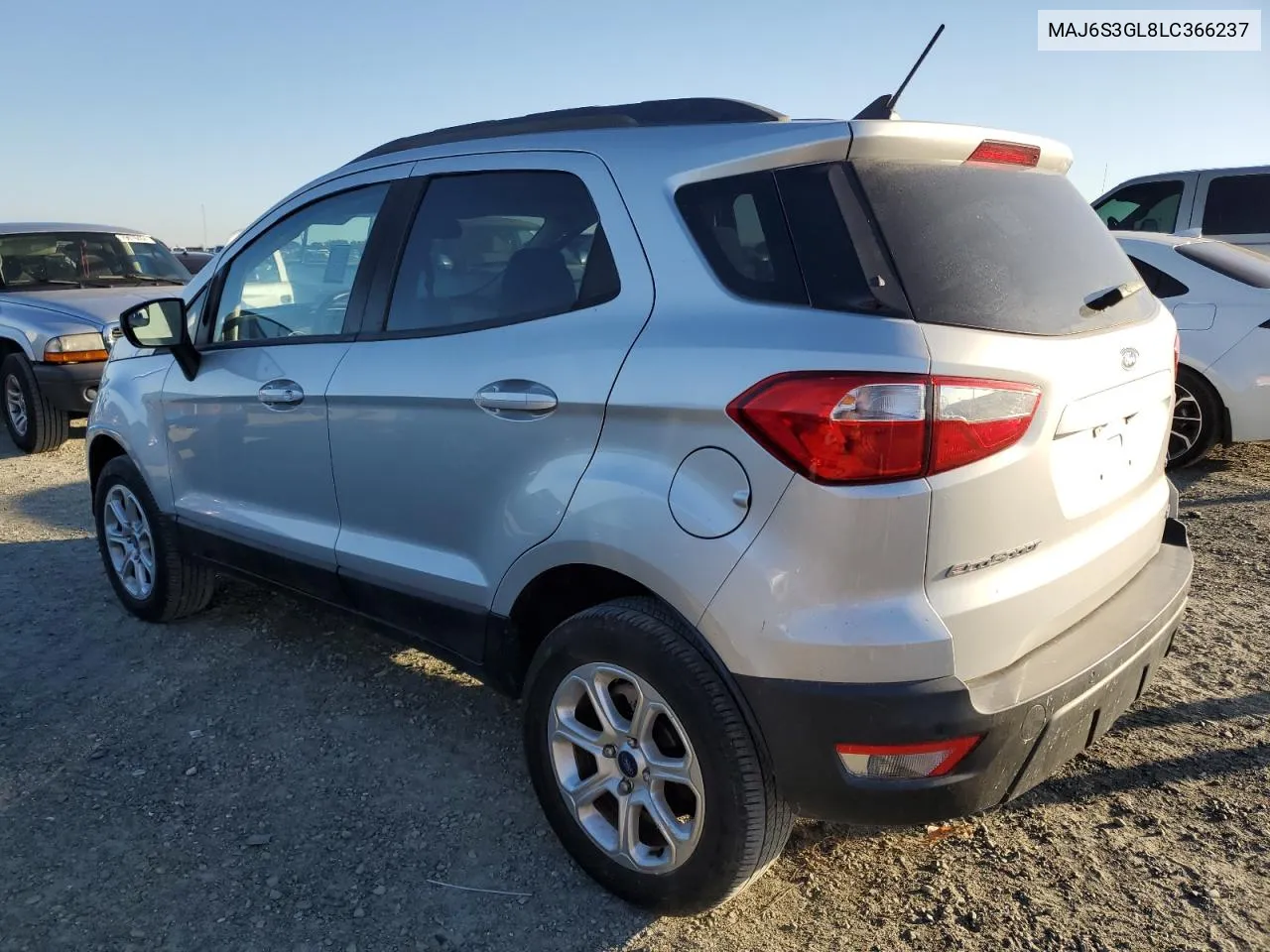 2020 Ford Ecosport Se VIN: MAJ6S3GL8LC366237 Lot: 79572634