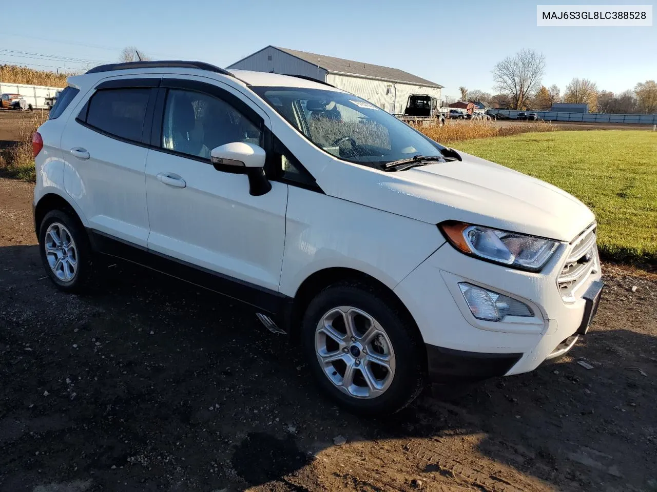 2020 Ford Ecosport Se VIN: MAJ6S3GL8LC388528 Lot: 79725114