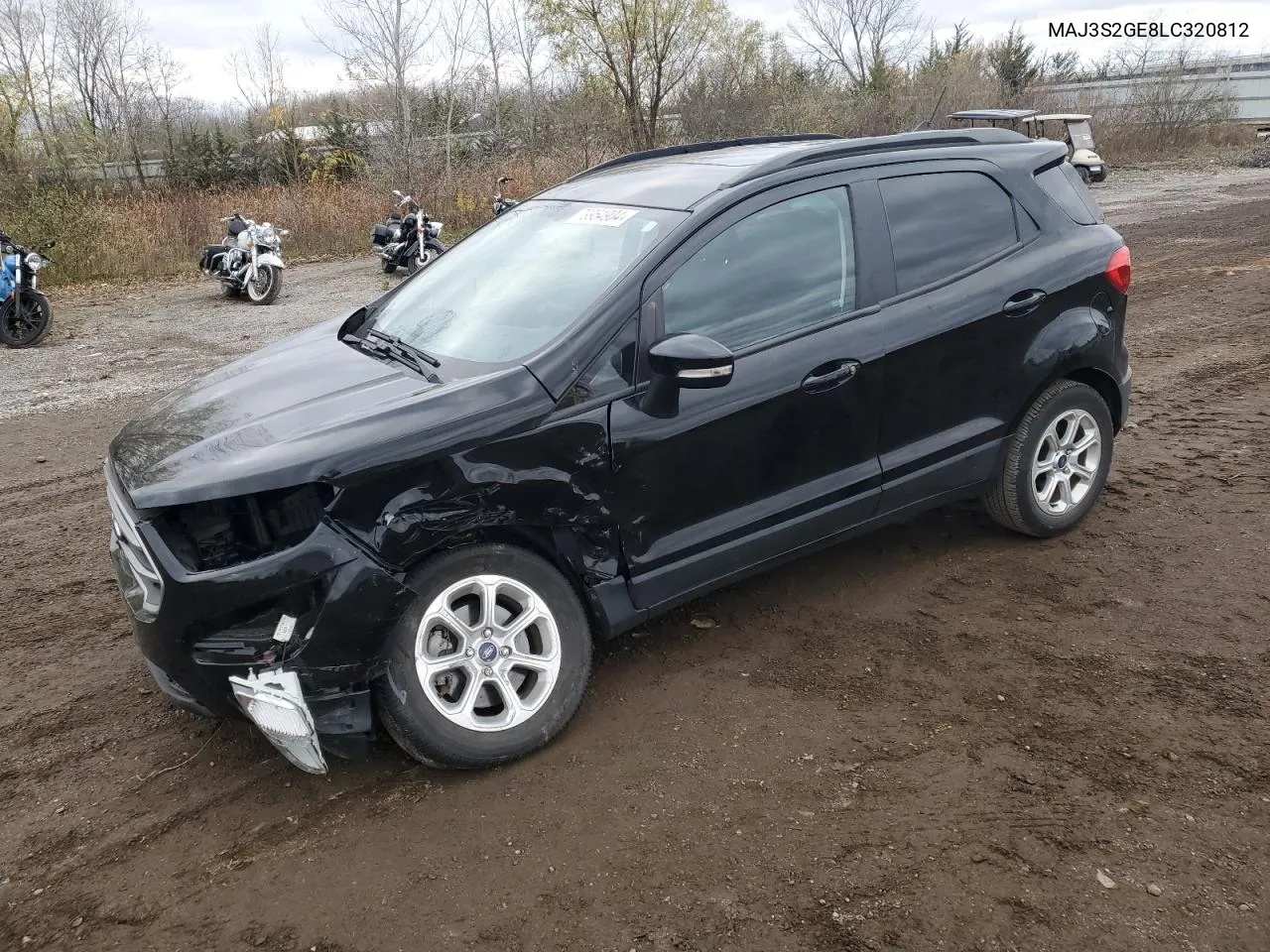 2020 Ford Ecosport Se VIN: MAJ3S2GE8LC320812 Lot: 79954904