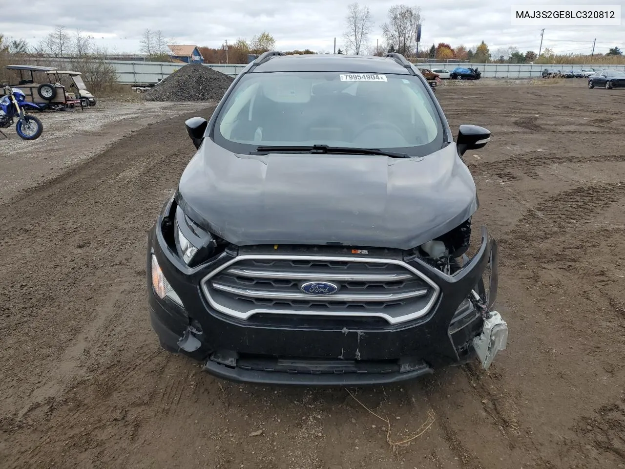 2020 Ford Ecosport Se VIN: MAJ3S2GE8LC320812 Lot: 79954904