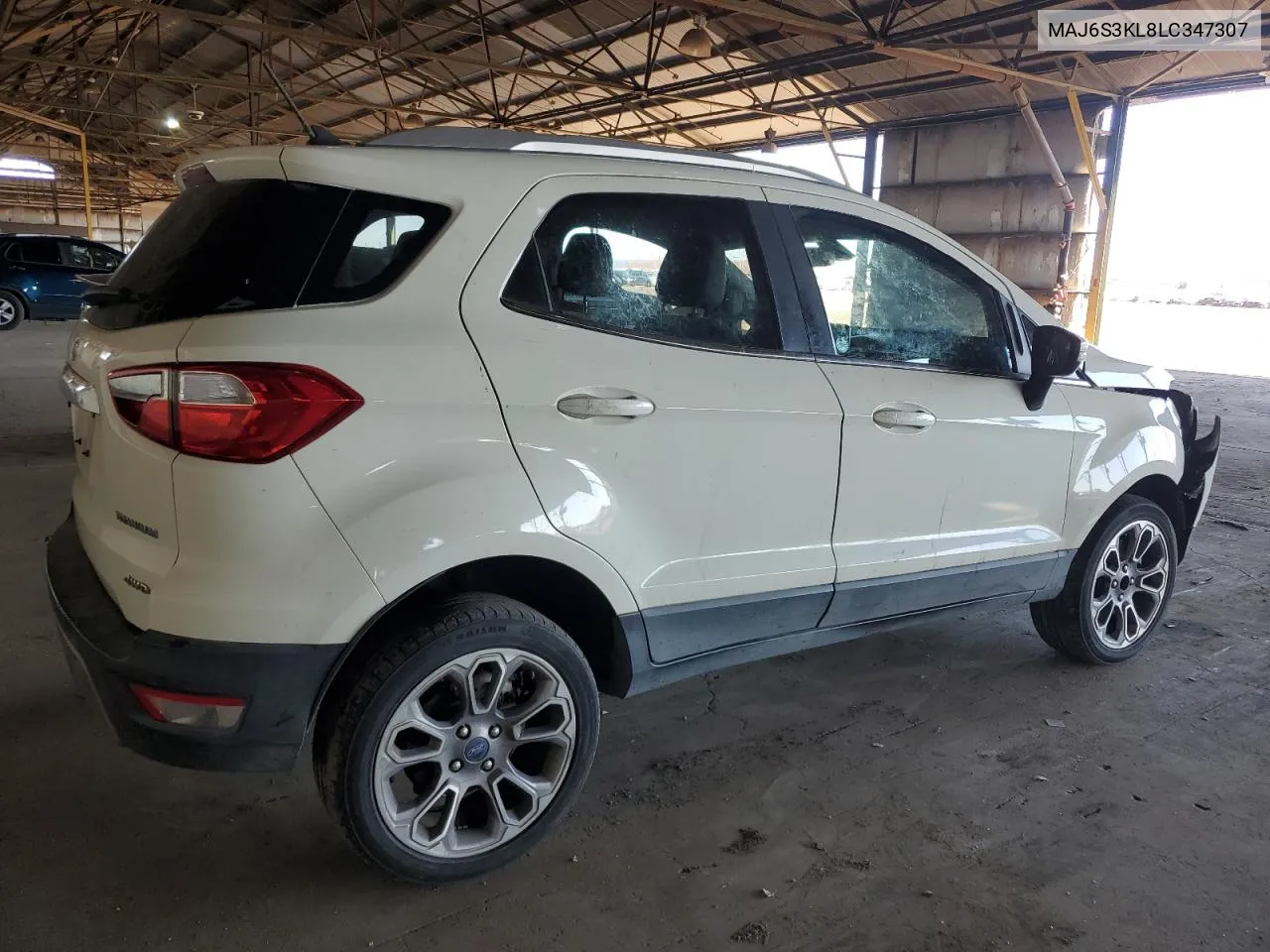 2020 Ford Ecosport Titanium VIN: MAJ6S3KL8LC347307 Lot: 80102224