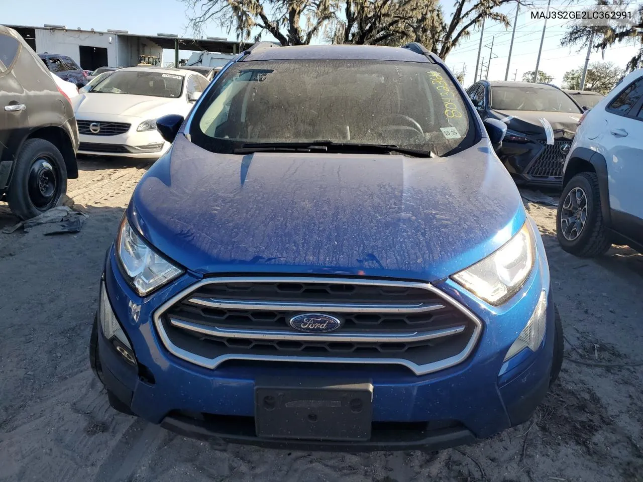 2020 Ford Ecosport Se VIN: MAJ3S2GE2LC362991 Lot: 80432364