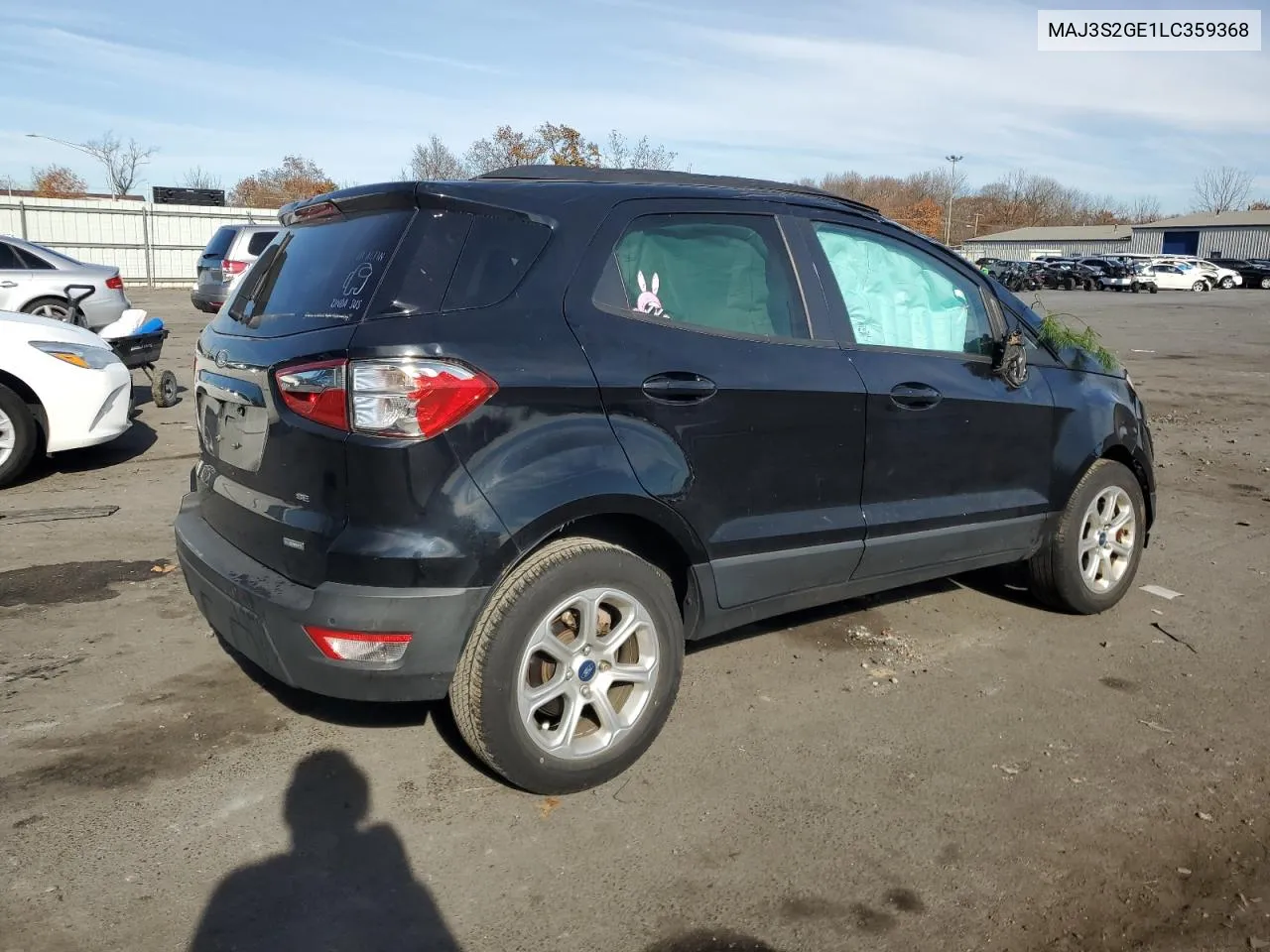 2020 Ford Ecosport Se VIN: MAJ3S2GE1LC359368 Lot: 80943504