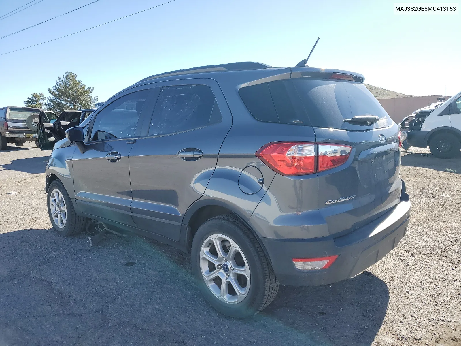 MAJ3S2GE8MC413153 2021 Ford Ecosport Se