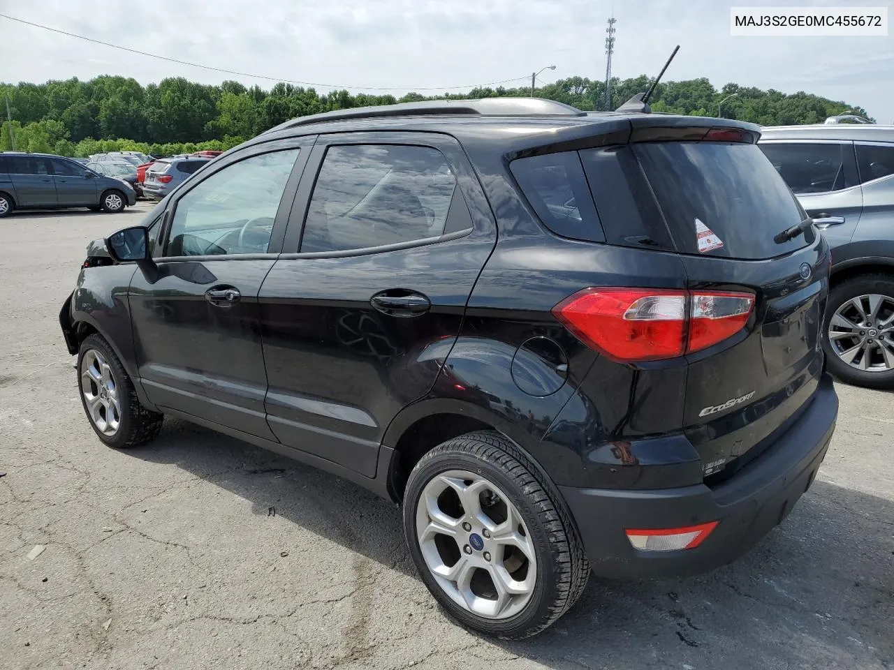 2021 Ford Ecosport Se VIN: MAJ3S2GE0MC455672 Lot: 54566894